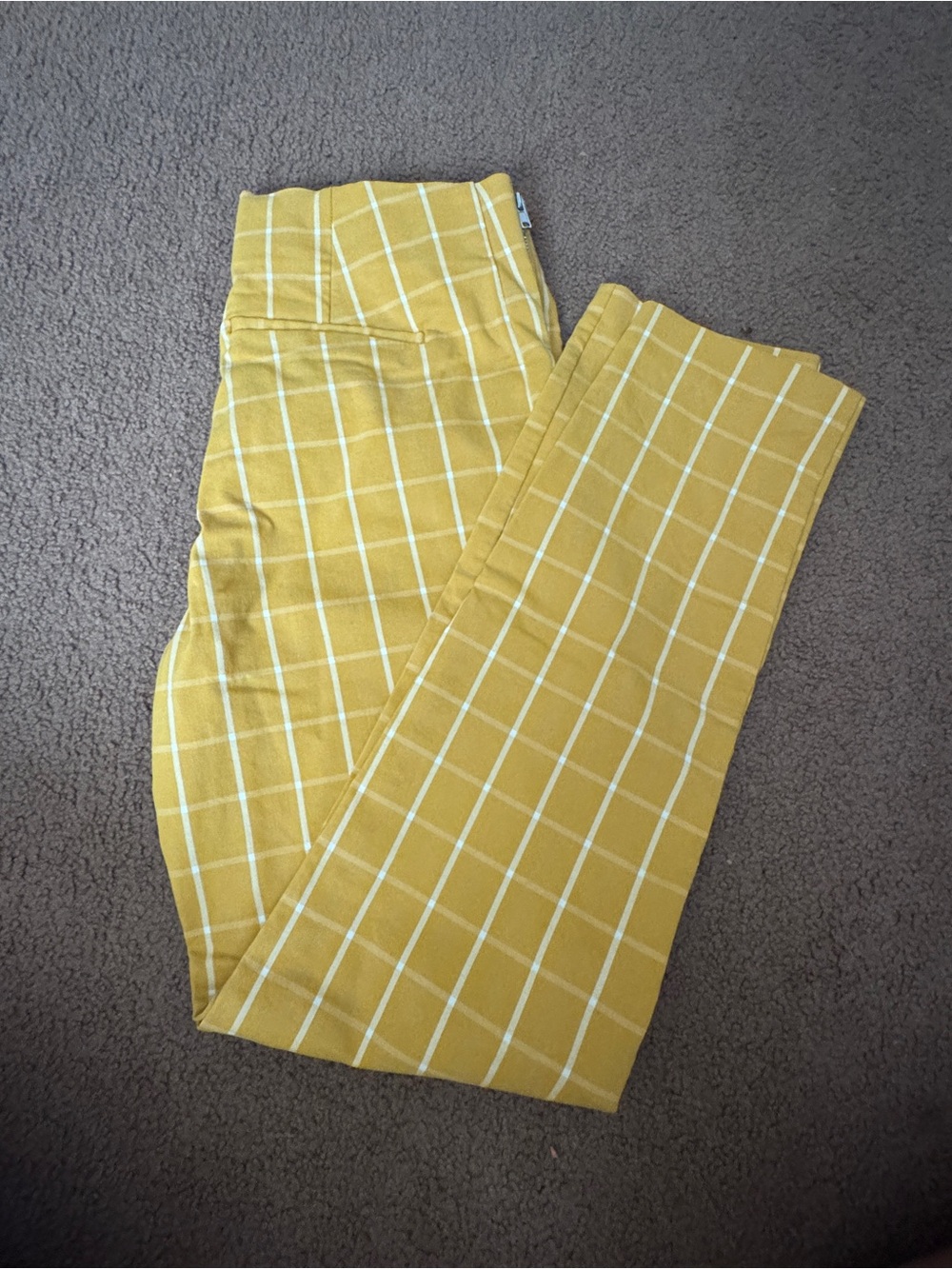 a new day Yellow Plaid Leggings